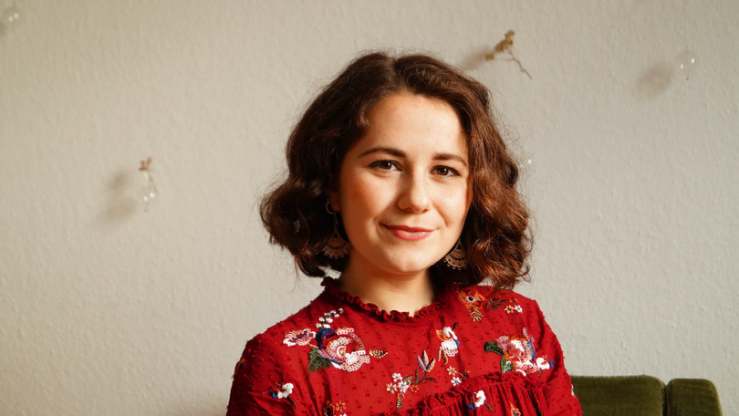 Stipendiatin Julia Aylin Lehnert studiert am College das Studium Individuale und macht Erklärvideos zum Klimaschutz.