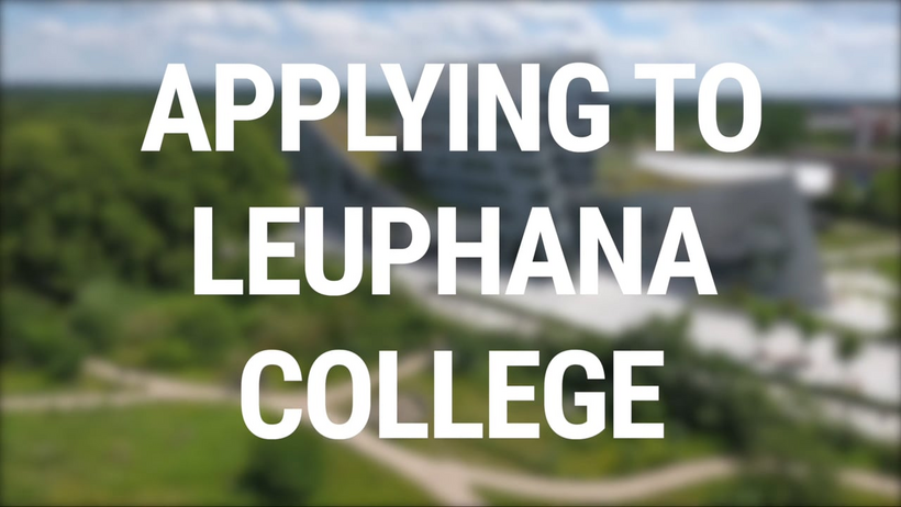 Applying to Leuphana College