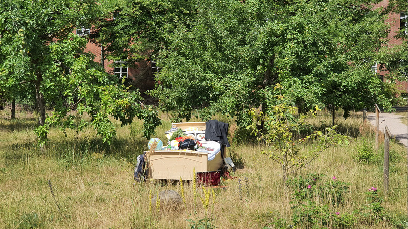 Kunst im Biotopgarten