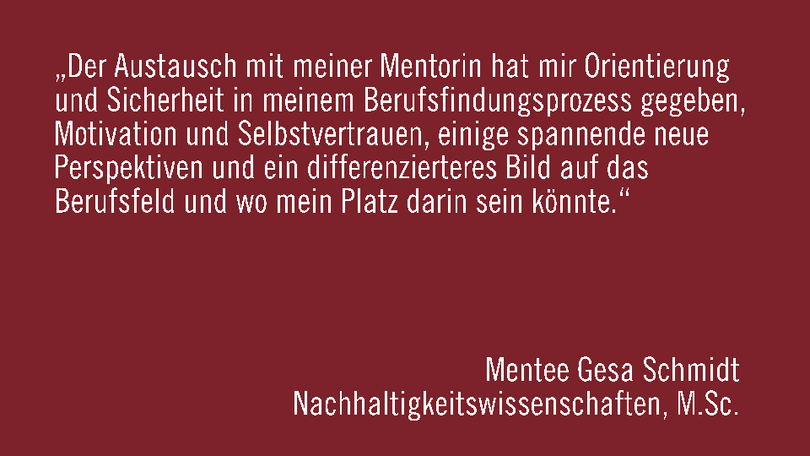 enterJOB Statement von Mentee Schmidt