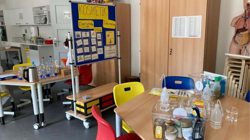 Einblick in die Lernlandschaft zum Thema "Analyse von Alltagssubstanzen"