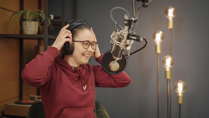 Tonaufnahme im Bib-Videostudio