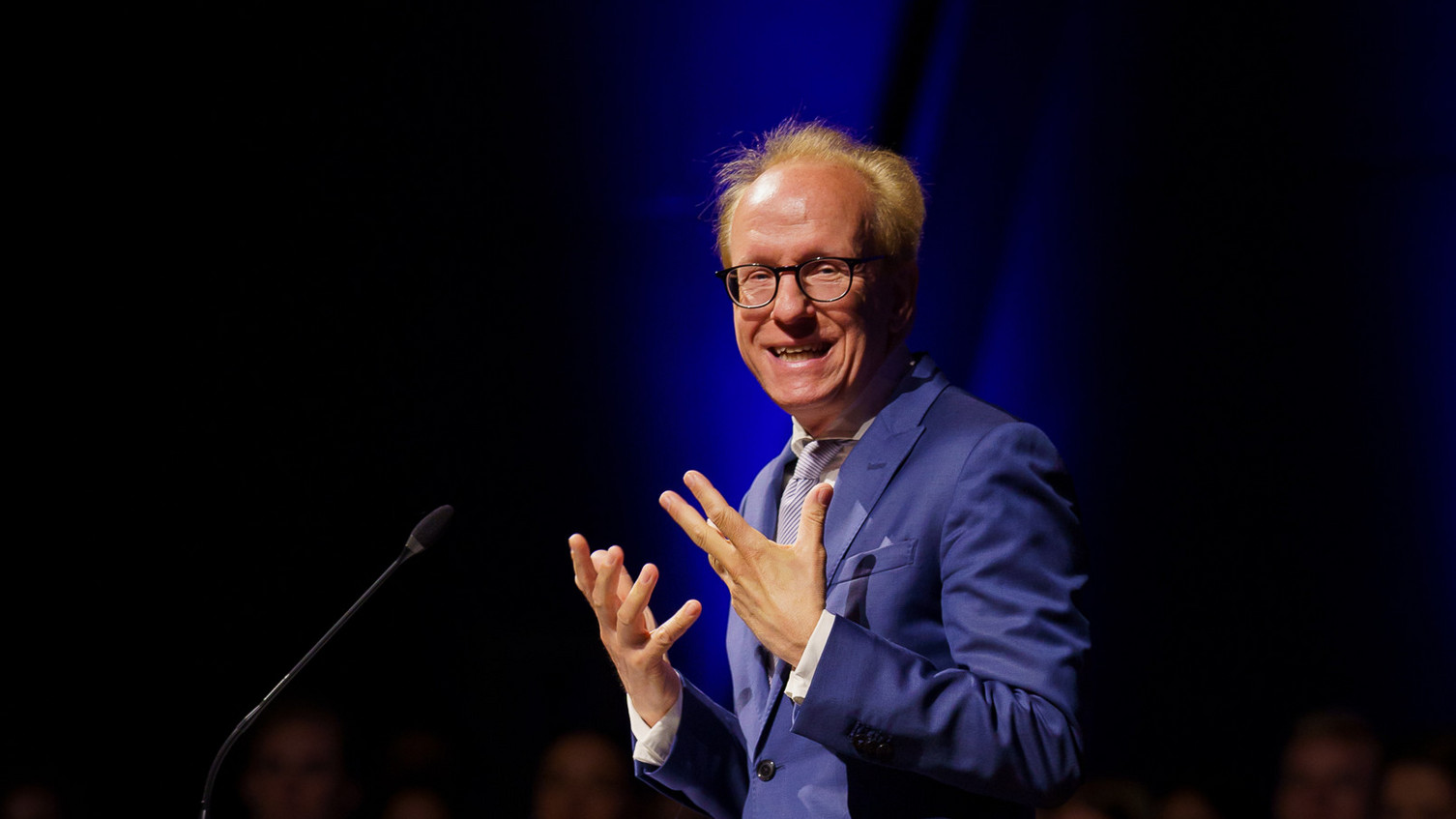 Universitätspräsident Sascha Spoun Graduiertenfeier 2024