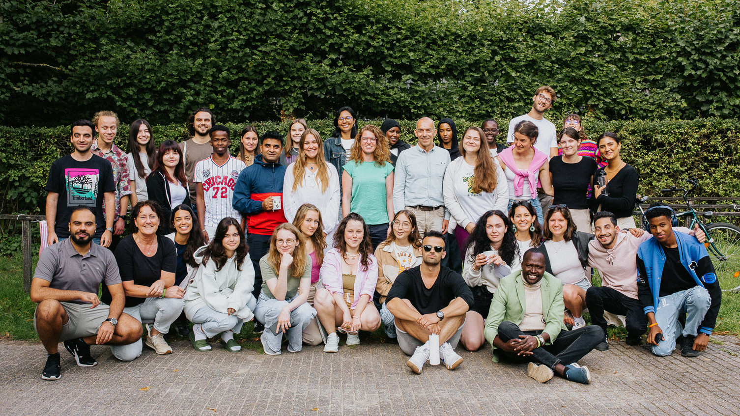 Svenja with other participants of the Summer Camp