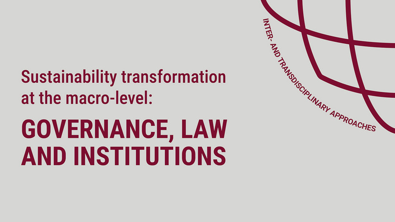 Governance, Law and Institutions