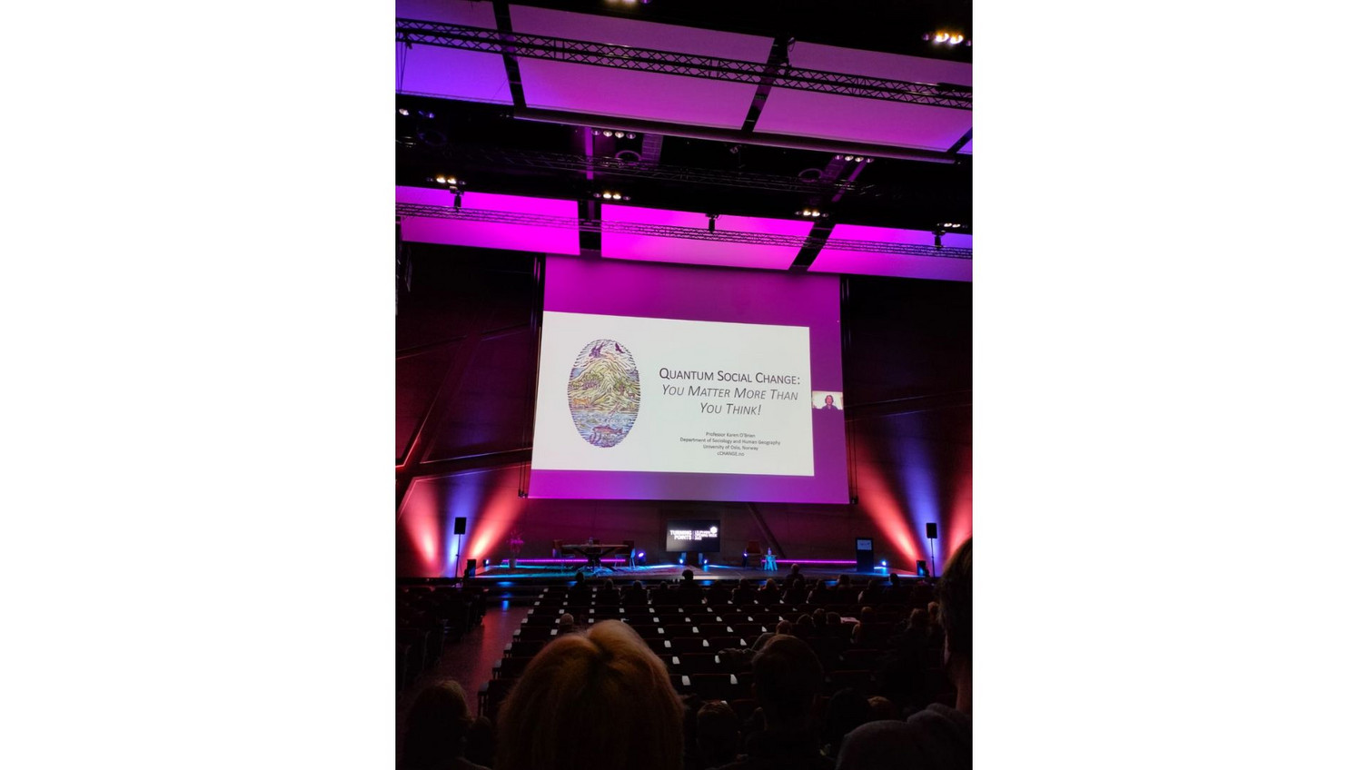 Vortrag über Quantum Social Change