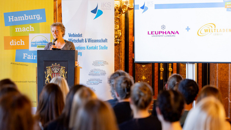 Bettina Sick-Folchert vom Weltladen Lübeck // Foto: Kati Jurischka