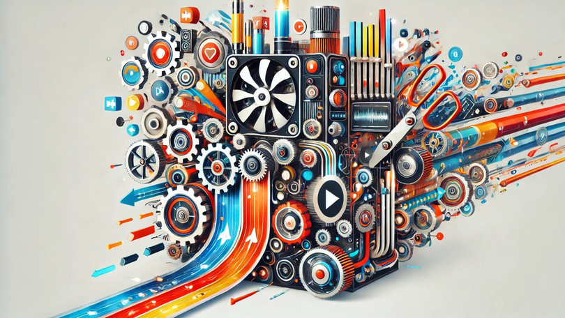 Postproduktion im Bib-Videostudio