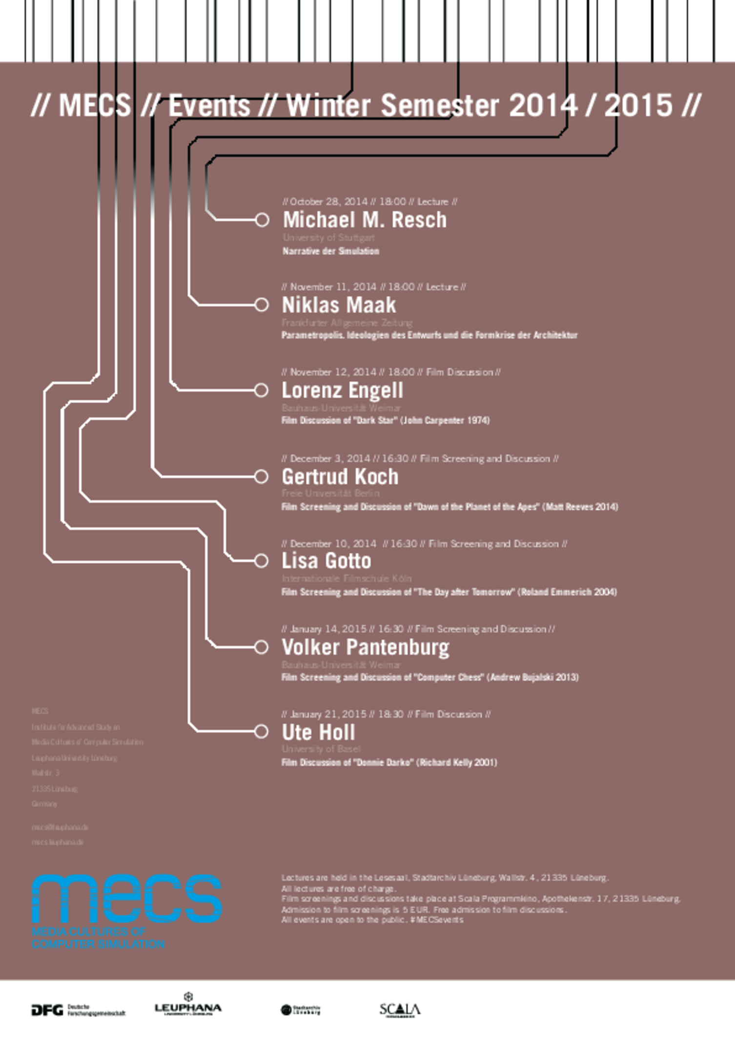 MECS Lectures 2014/15