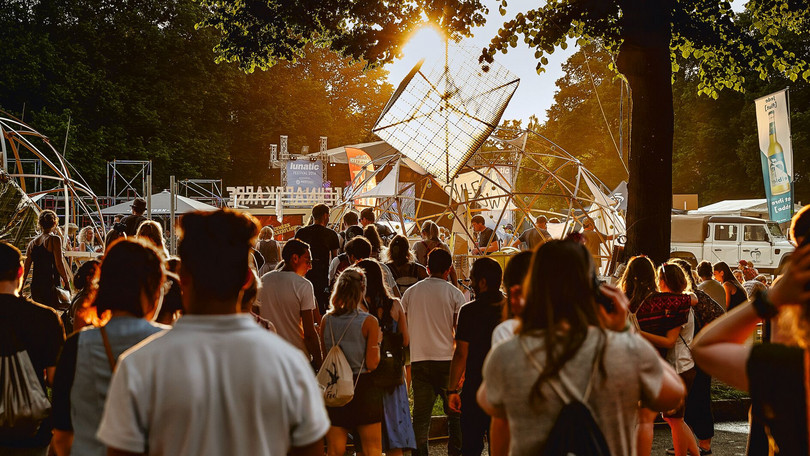 Abendstimmung auf dem lunatic Festival