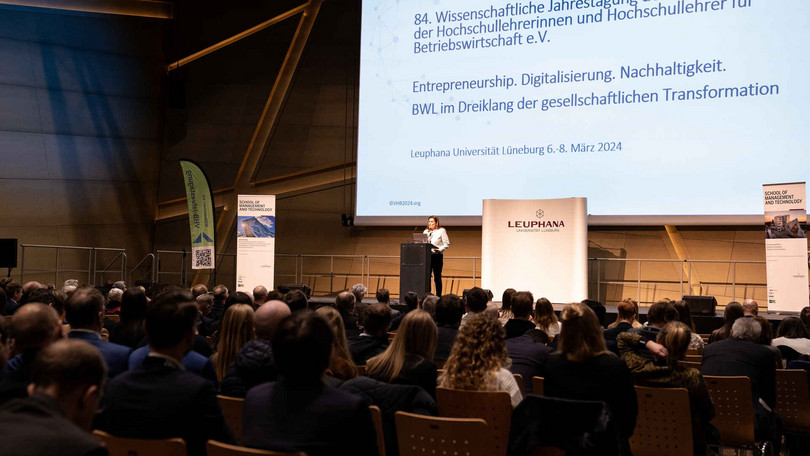 Keynote der VHB-Tagung im Zentralgebäude