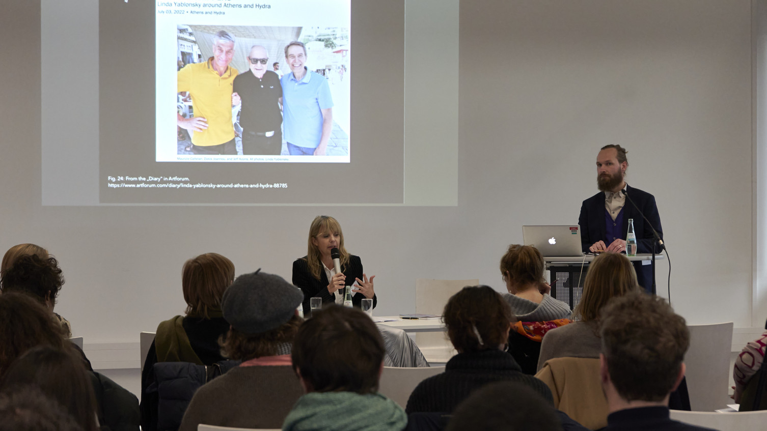 Isabelle Graw und Torsten Schneider