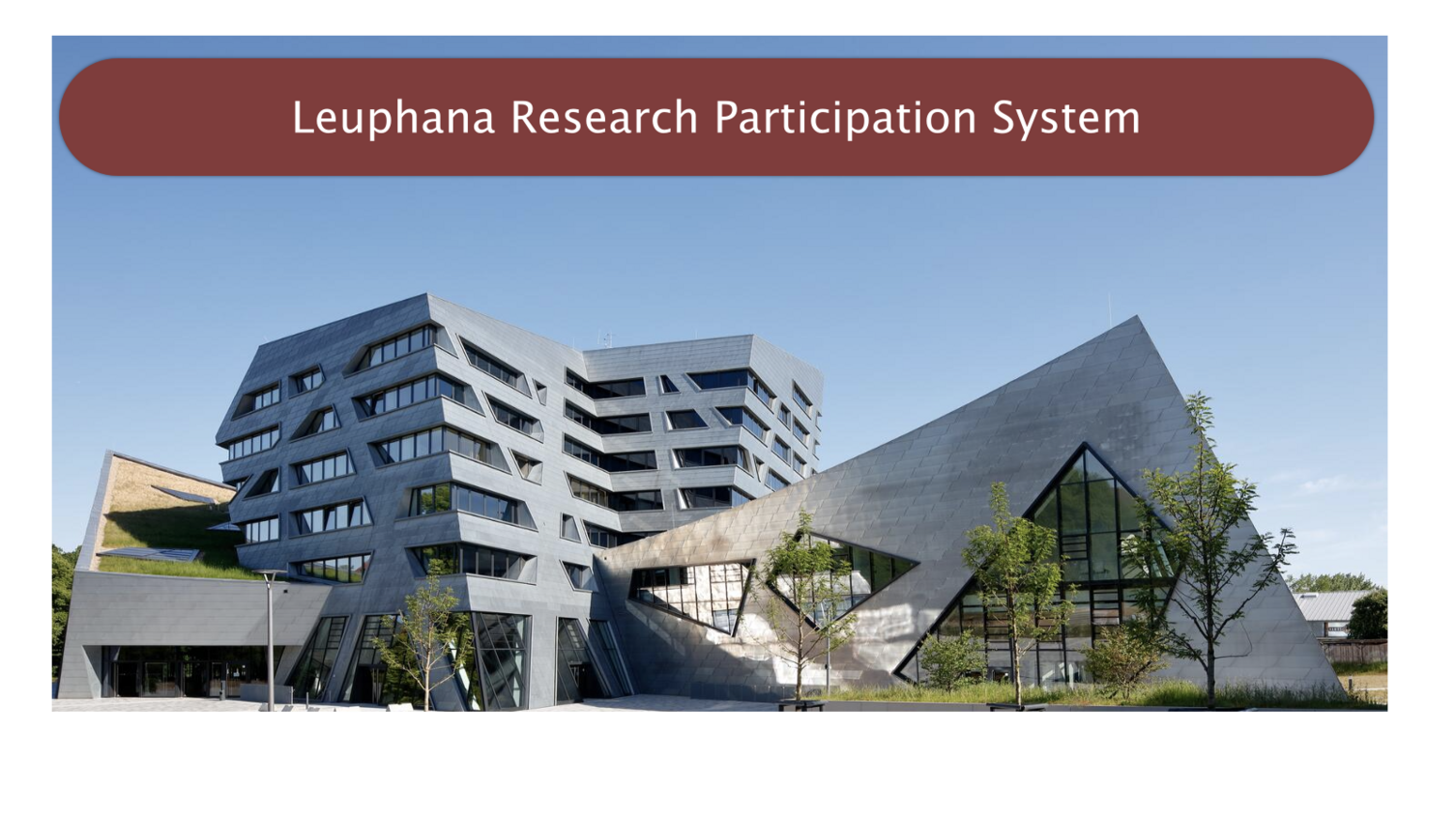 SONA Research Participation System