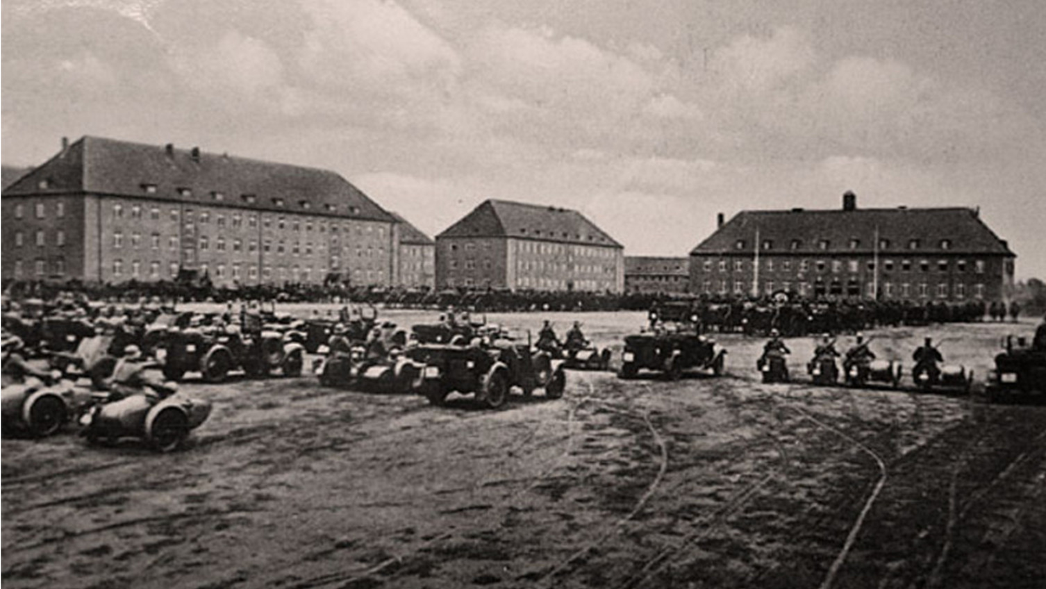 Früher: Der Exerzierplatz