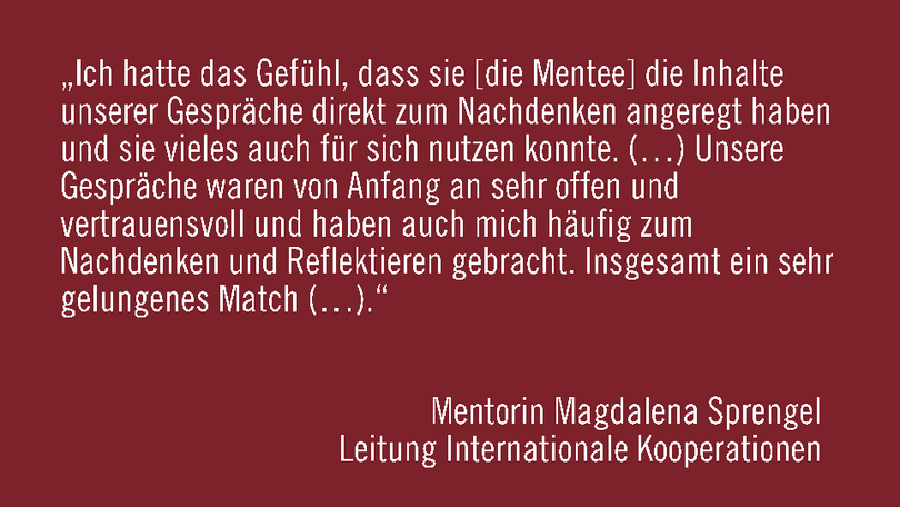 enterJOB Statement von Mentorin Sprengel