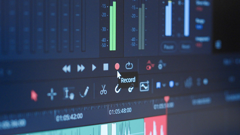 Audioproduktion im Bib-Videostudio